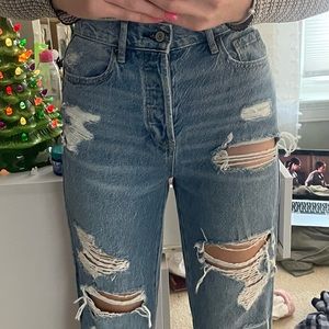 PacSun high rise straight leg size 24